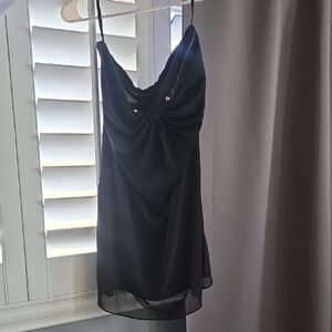 Elegant Black Straplesss Dress *worn once*